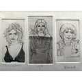 130. Three Women — Etching