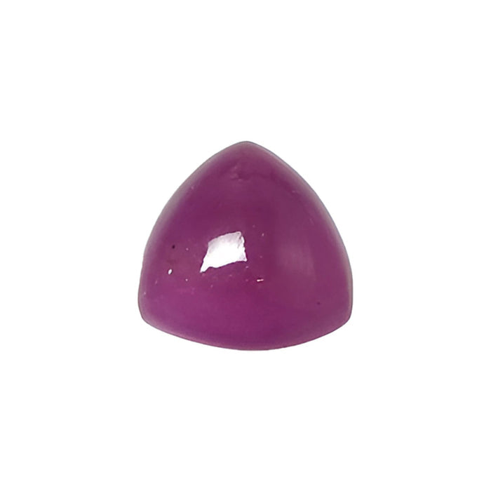 ruby triangle cabochon