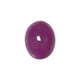 ruby oval shape cabochon