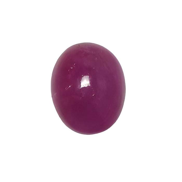 ruby oval shape cabochon