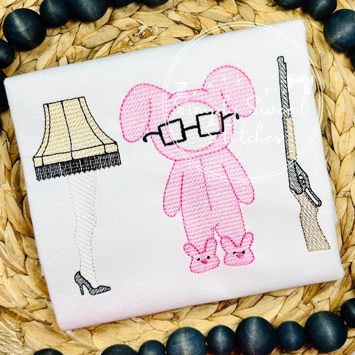 1850 - CHRISTMAS STORY - SKETCH CHILD SHIRT