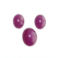 ruby oval shape cabochon