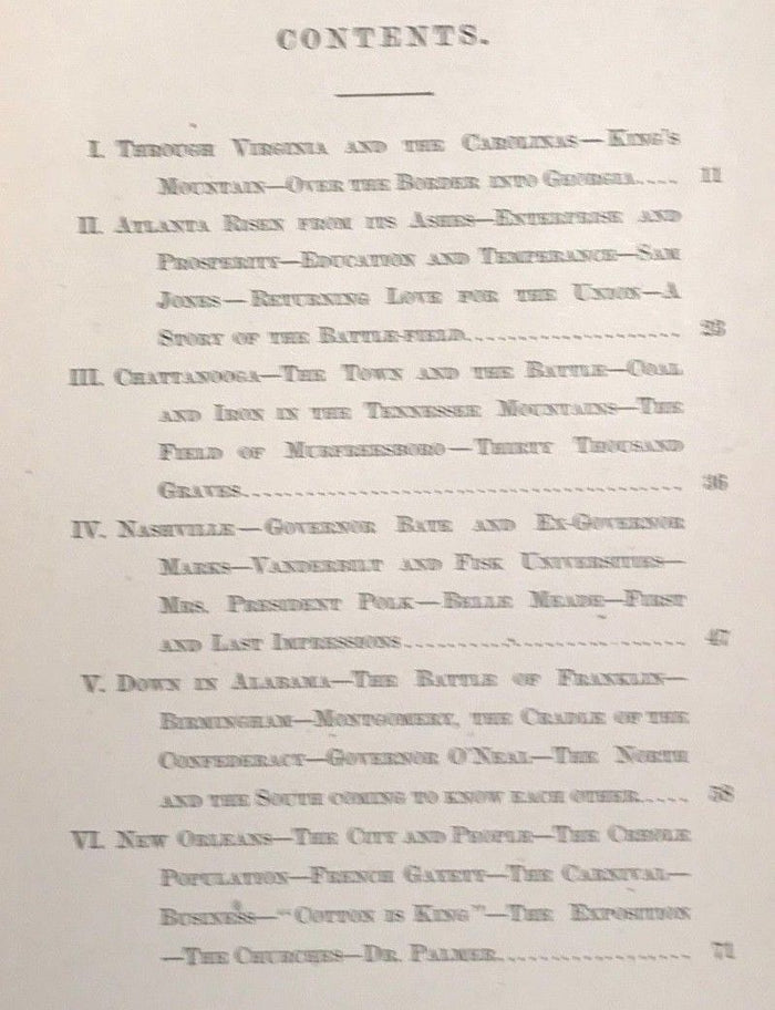 1886 - BLOOD IS THICKER THAN WATER - Civil War Reconstruction Letters, 1st/1st