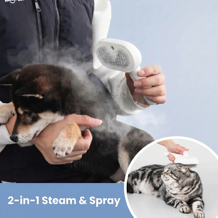 2 in 1 Pet Spray Hair Removal Comb