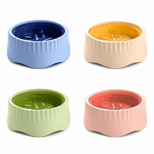 2-in-1 Rotatable Slow Feeder Bowl for Cats & Dogs Fursera