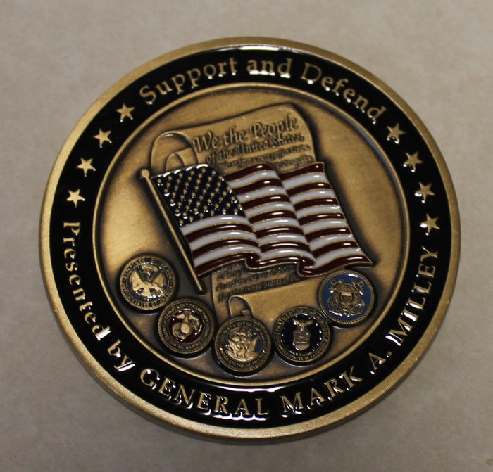 20th Chairman of the Joint Chiefs of Staff CJCS General Mark A. Milley Joint Army Challenge Coin