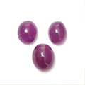 ruby oval cabochon