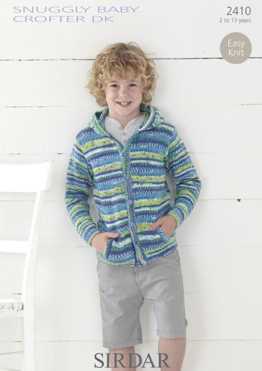 #2410 Child's Hooded Jacket Pattern