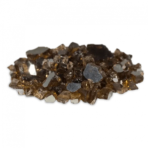 Firegear Copper Reflective Fireglass 1/2" to 1" in Size, sold in 10lb. Jug 12045800