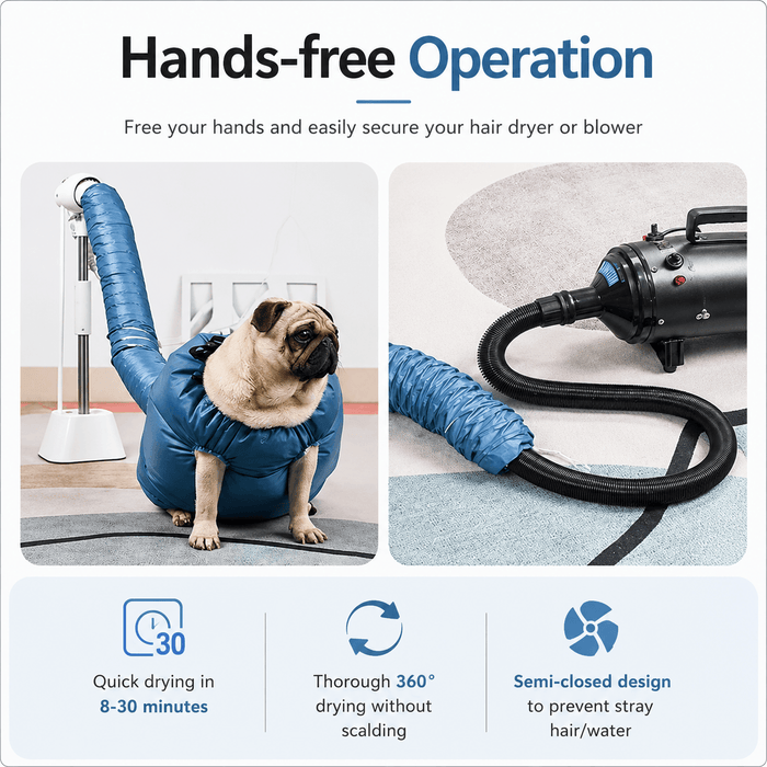 360° Hands-Free Pet Drying Bag Fursera