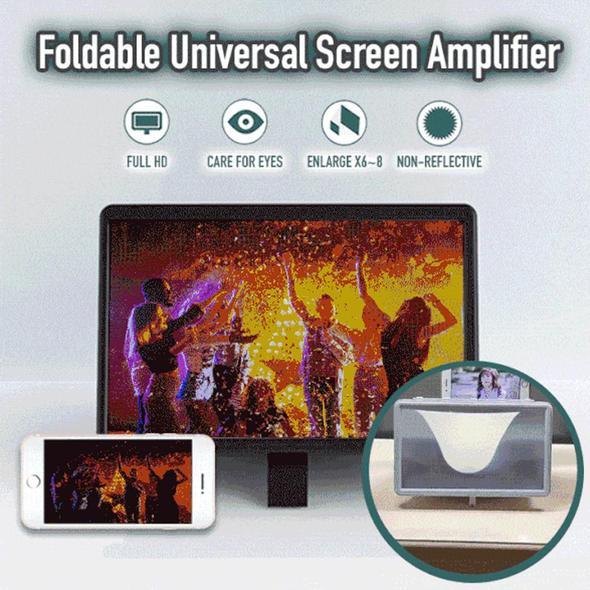 3D Portable Universal Screen Amplifier