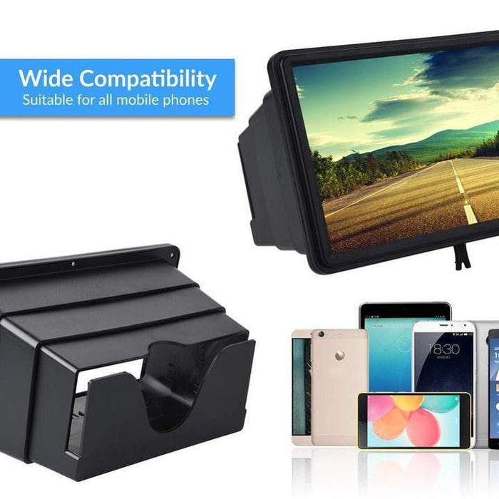 3D Portable Universal Screen Amplifier
