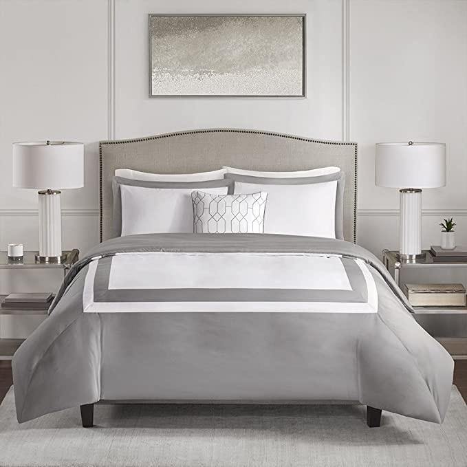 510 Design Carrol king/Cal King 4 Pcs Duvet Cover Set - Machann.com