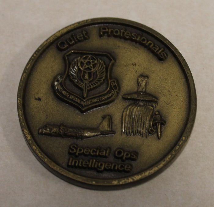 919th Special Operations Wing SOW Special Ops Intelligence Combat Talon MC-130 Duke Field Air Force Challenge Coin