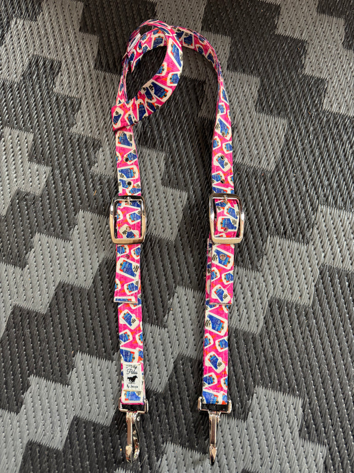 Pink Glue Headstall