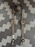 Checkered Eight Ball Headstall