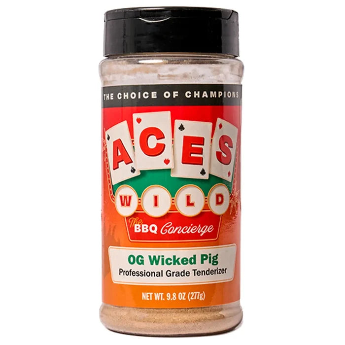 Aces Wild OG Wicked Pig Rub Seasonings & Spices 12048830