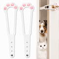 Adjustable Pet Door Holder – No-Drill Door Latch for Cats & Dogs Fursera