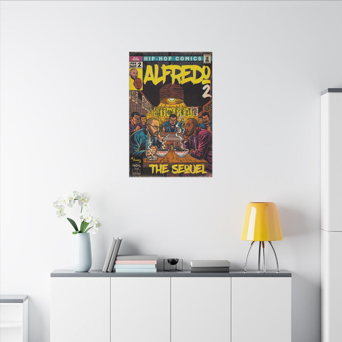 Alfredo 2 - Matte Canvas, Stretched, 0.75" (Multi-Size)