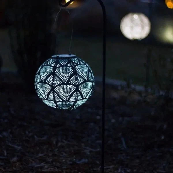 Allsop Soji Stella 8" Solar Lantern Lighting Ultramarine 12039673