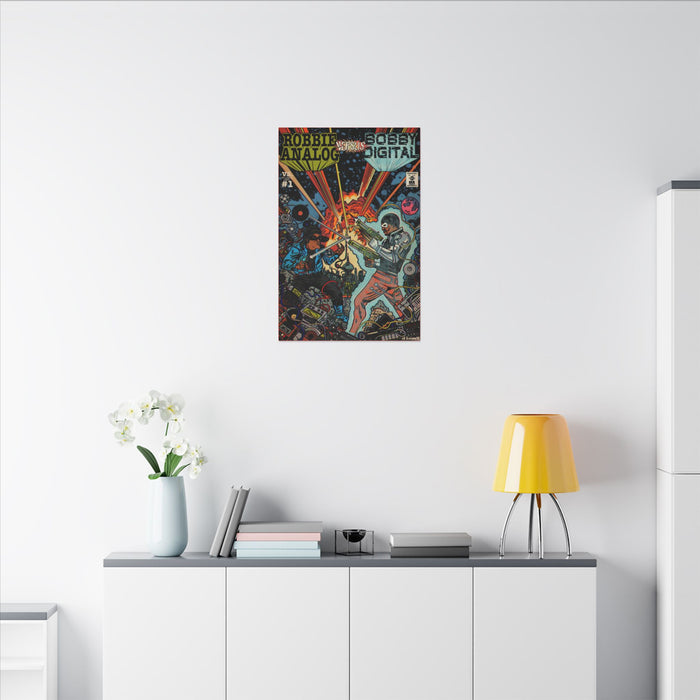 Analog vs. Digital - Matte Canvas, Stretched, 0.75" (Multi-Size)