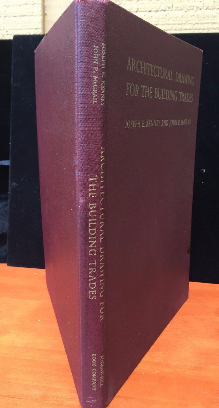 ARCHITECTURAL DRAWING FOR THE BUILDING TRADES, K. Joseph, 1st Ed 2nd Print, 1949