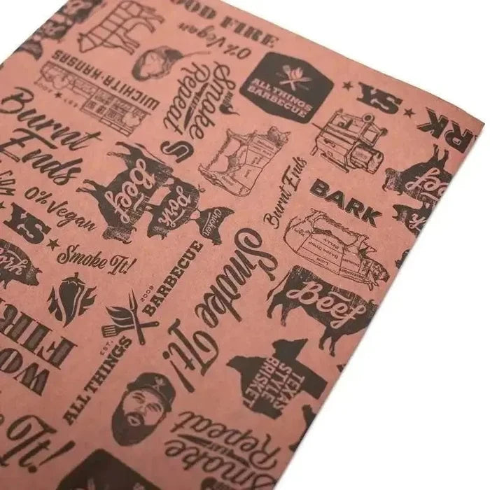 ATBBQ Pink Butcher Paper Outdoor Grill Accessories