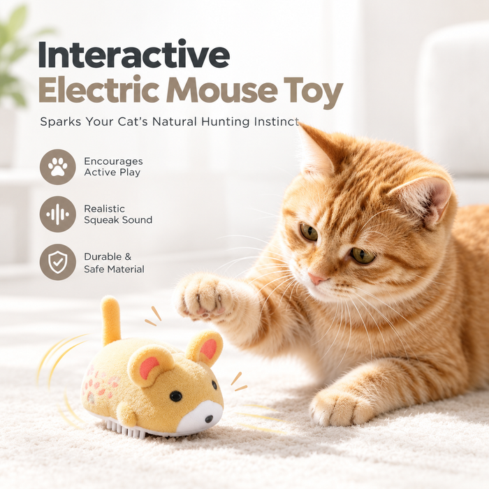Automatic Moving Mouse Cat Toy Fursera