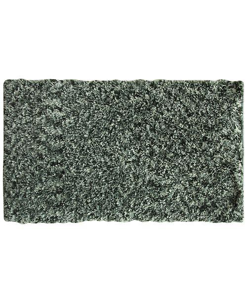 Bacova Hepburn Shag Accent Rug, Grey/Multi - Machann.com