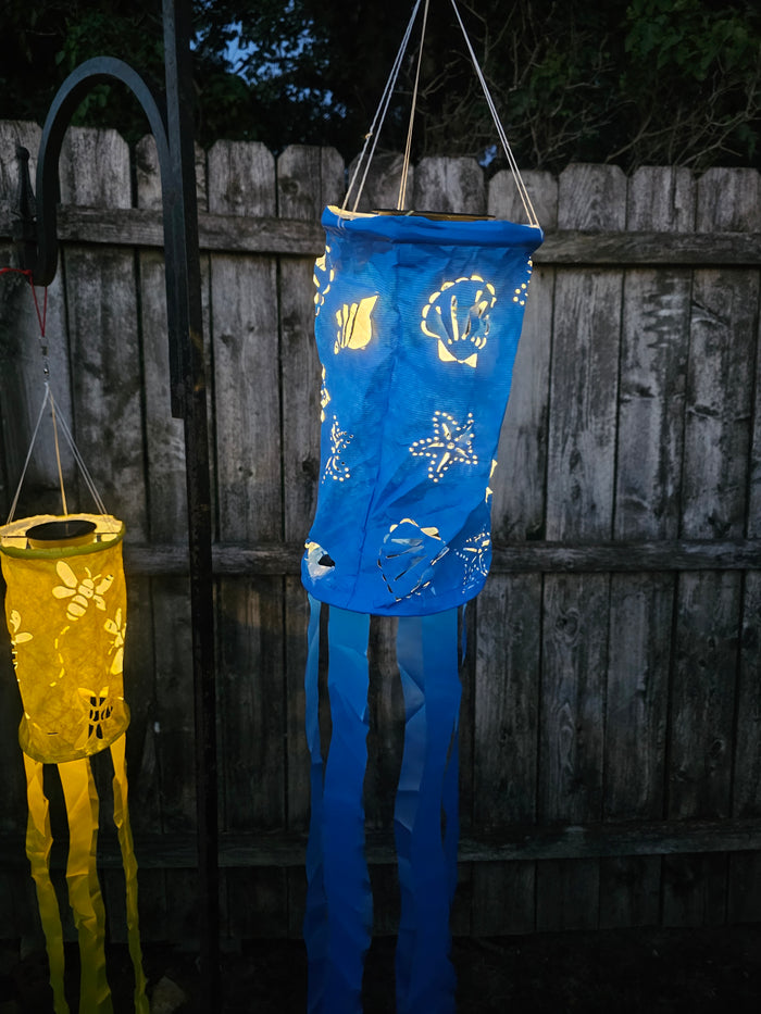 Bee Tyvek Solar Powered Sublimated Windsock