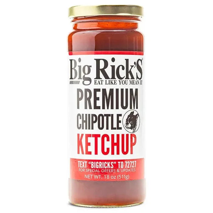 Big Rick's Chipotle Ketchup Condiments & Sauces 18 oz. 12011606