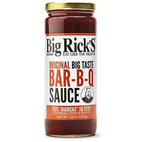 Big Rick's Original Bar-B-Q Sauce Condiments & Sauces 20 oz. 12011605