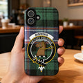 Binning Virtute Doloque Green Tartan Phone Case