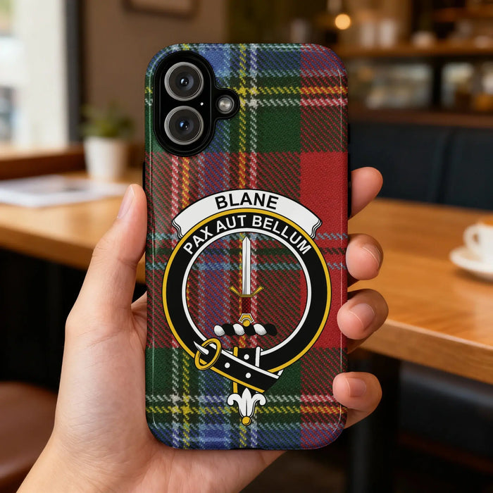 Blane Pax Aut Bellum Tartan iPhone Case