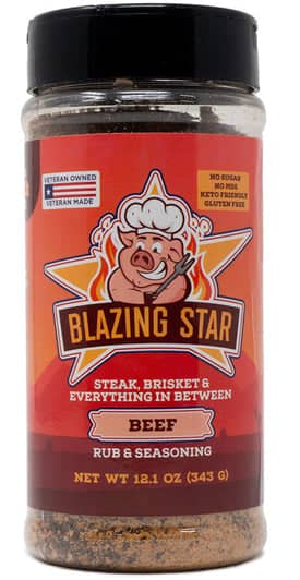 Blazing Star Beef Rub & Seasoning, 12.1 oz 12047894