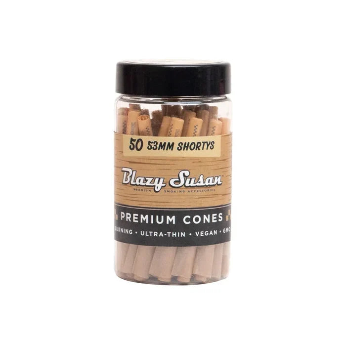 Blazy Susan - Unbleached Pre-Rolled Cones 50ct