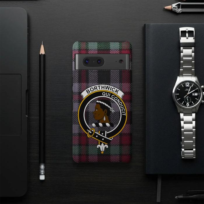 Borthwick Qui Conducit Plaid Phone Case for Smartphones