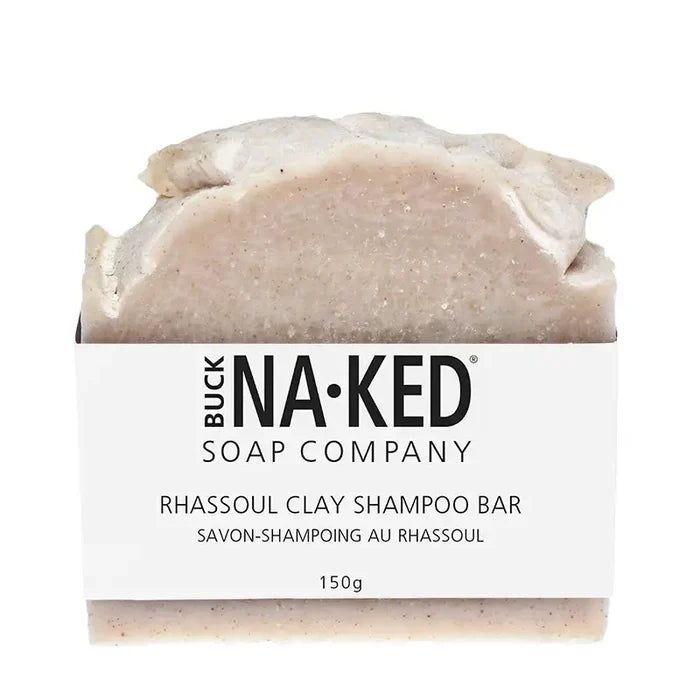 Buck Naked Soap Company - Rhassoul Clay Shampoo Bar: Normal To Oily Hair - 140g/5oz