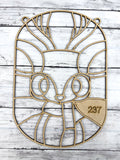 BULK Style 237 Reindeer Laser Cut Outline Frame Blank