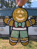 BULK Style 247 Gingerbread Boy Laser Cut Outline Frame Blank
