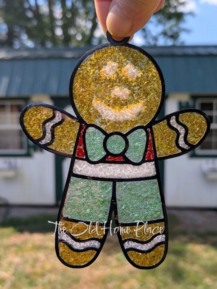 BULK Style 247 Gingerbread Boy Laser Cut Outline Frame Blank