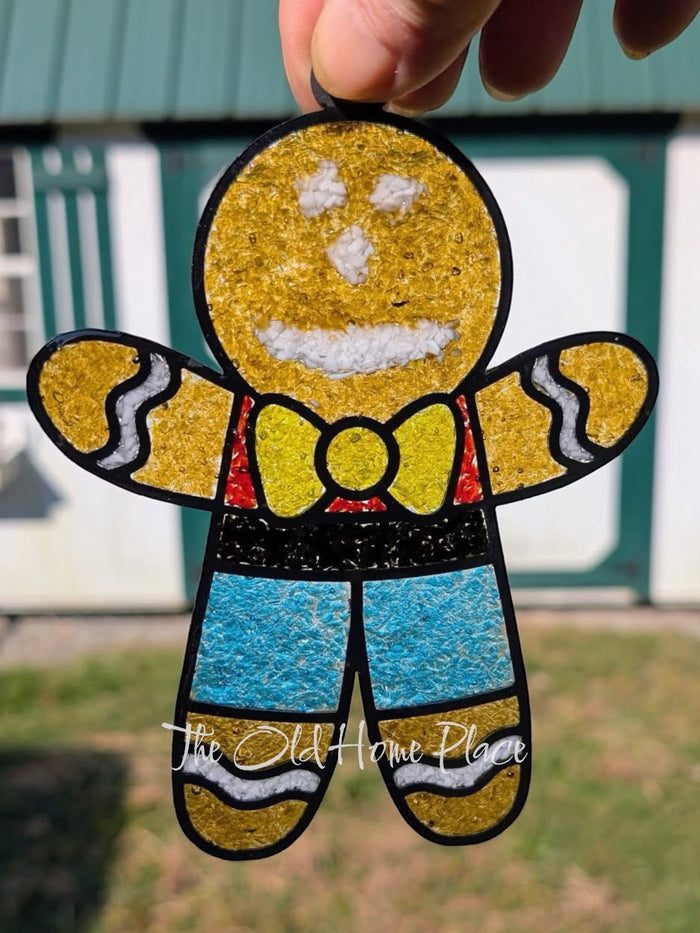 BULK Style 247 Gingerbread Boy Laser Cut Outline Frame Blank