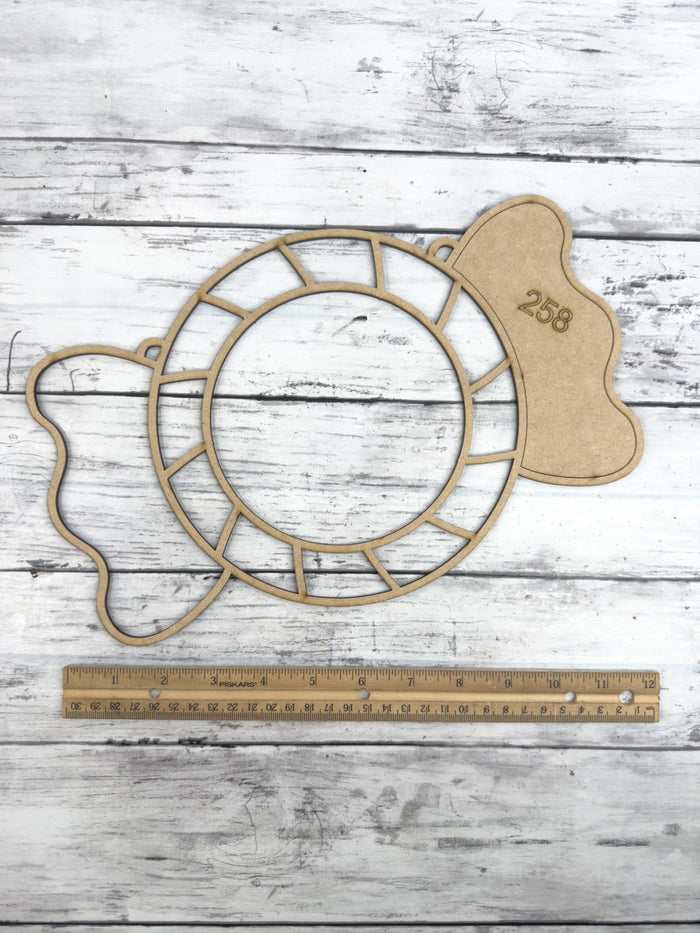 BULK Style 258 Candy Laser Cut Outline Frame Blank