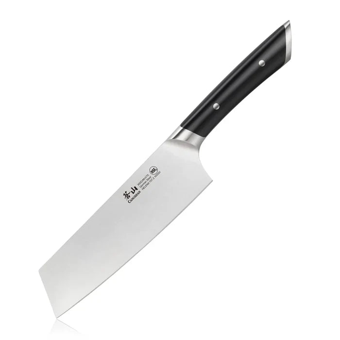 Cangshan Helena 7" Nakiri Knife Black Kitchen Knives 12048669