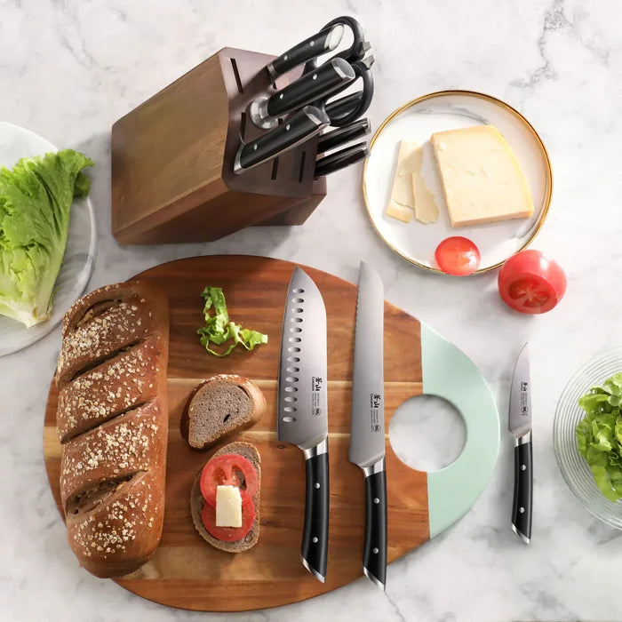Cangshan Helena 8pc Block Set Kitchen Knives 12048674