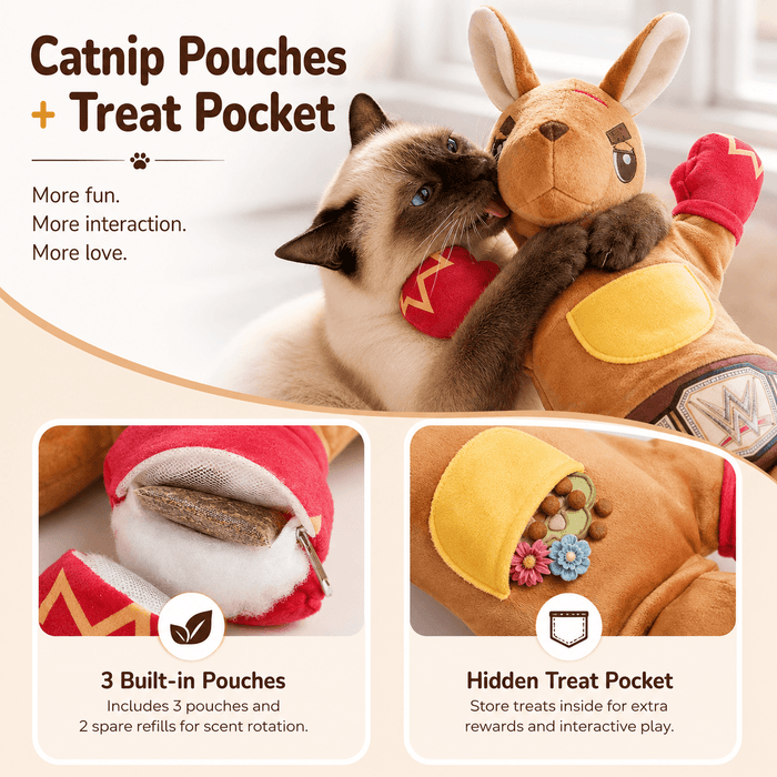 Cat Wrestling Glove – Interactive Wrestler Toy for Cats Fursera