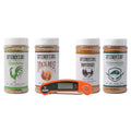 Cattleman's Cornerstone Four Rub + Thermometer Gift Set Food Gift Baskets 12043670