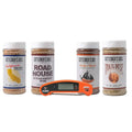 Cattleman's Ultimate Beef Four Rub + Thermometer Gift Set Food Gift Baskets 12043668