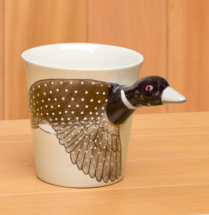 Ceramic Northwoods Mug, Lake House Loon