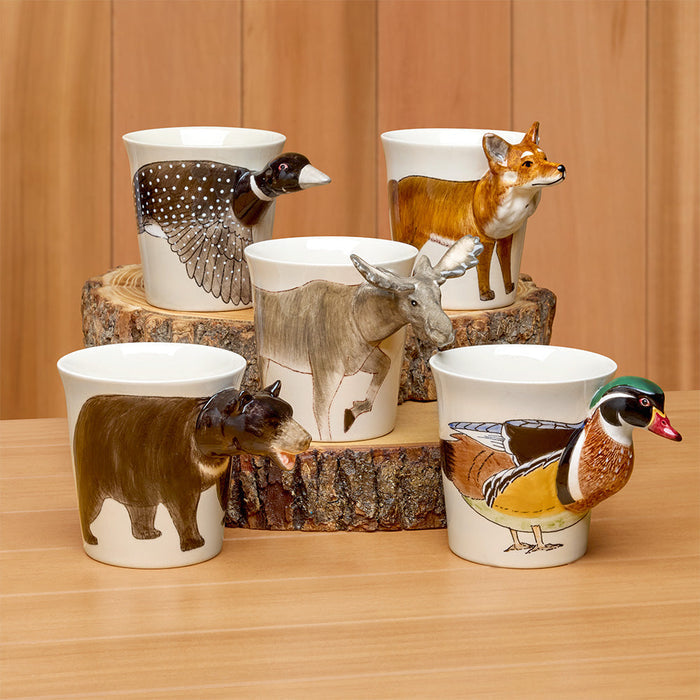Ceramic Northwoods Mug, Lake House Loon